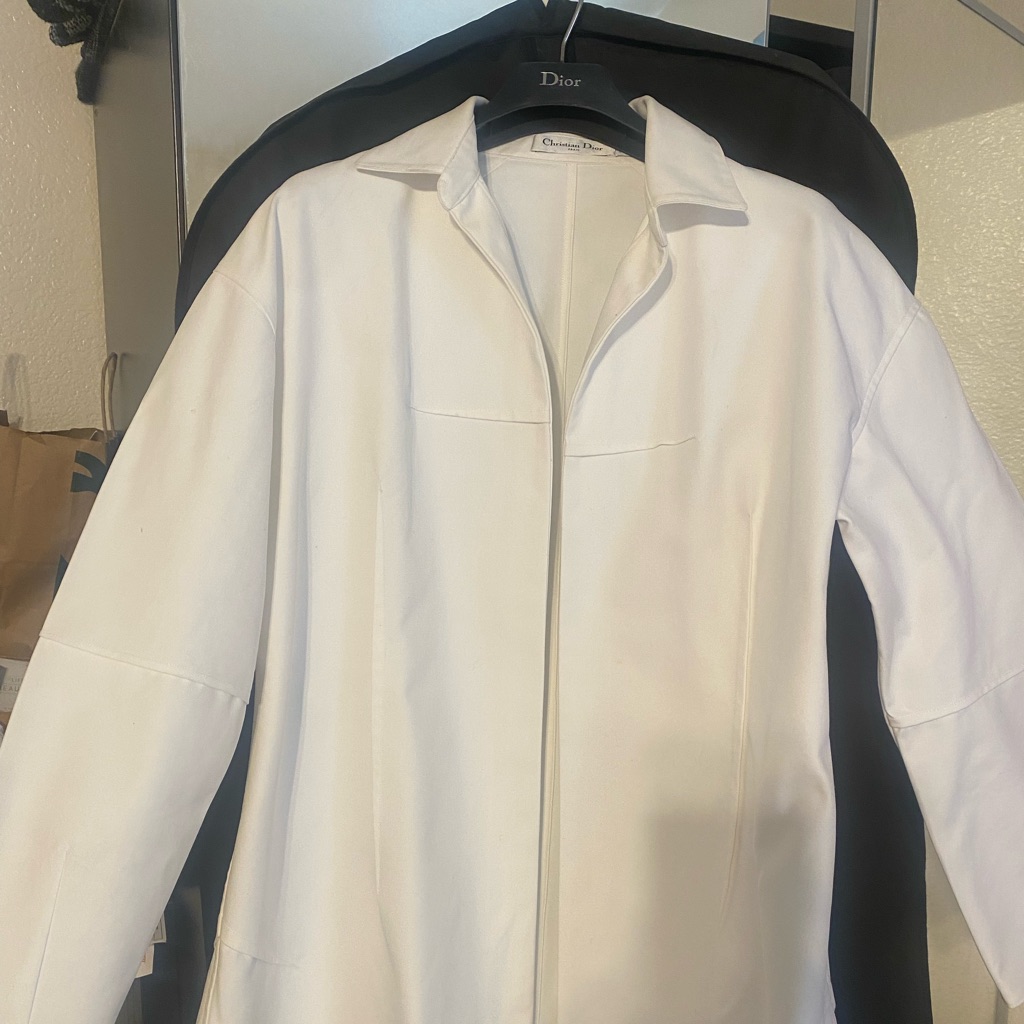 Previously Loved Dior White Jacket
